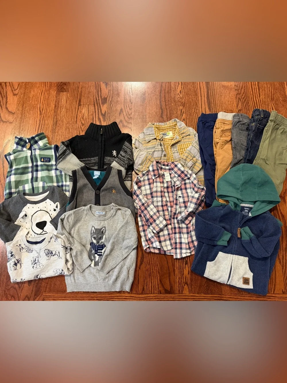 Boys 12 Month Fall and Winter Clothing Lot